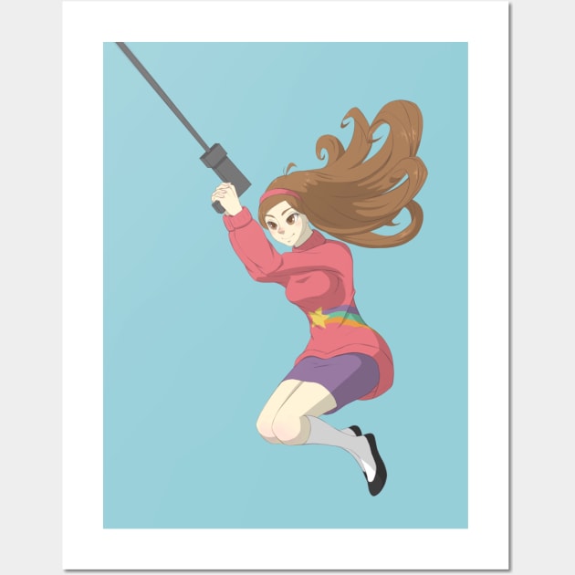 Mabel Wall Art by Draw Drew Drawn